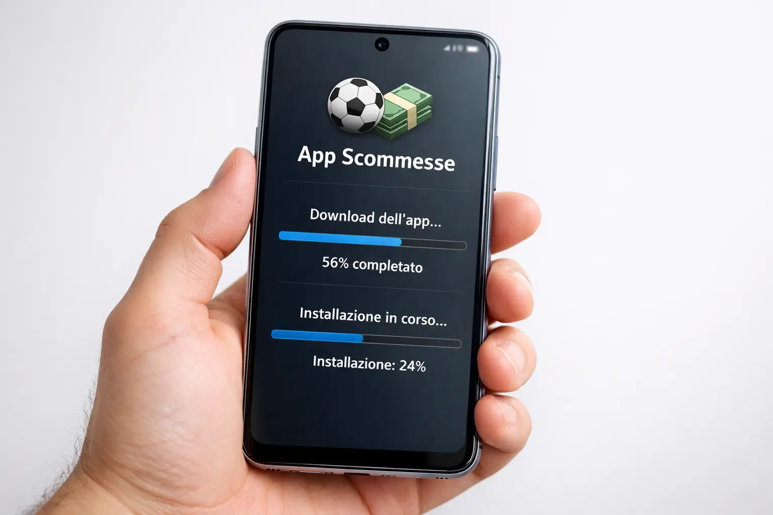 Download app scommesse su smartphone Android