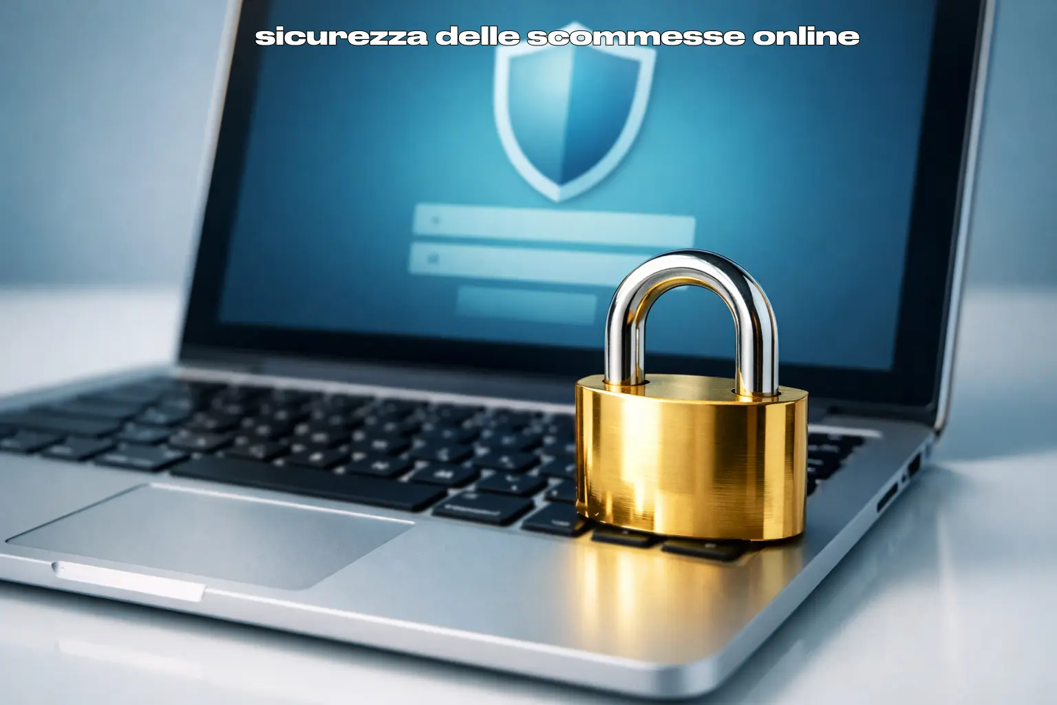 Lucchetto digitale che simboleggia la sicurezza nelle scommesse online con licenza ADM